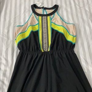 Halter top maxi dress